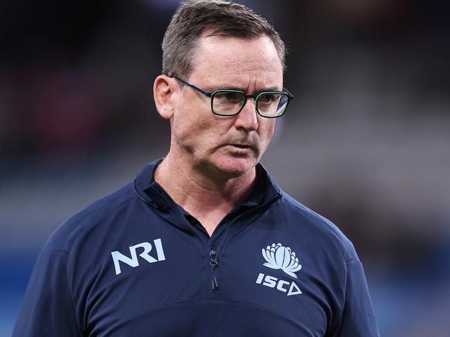 Waratahs head coach Dan McKellar said Suaalii’s health is first priority. Picture: Matt King/Getty Images