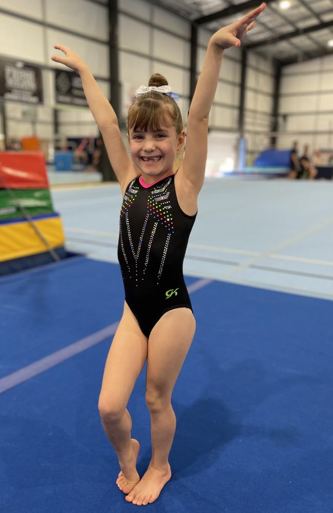 River Pegrum is one of the Sunshine Coast's most exciting and talented young gymnasts.