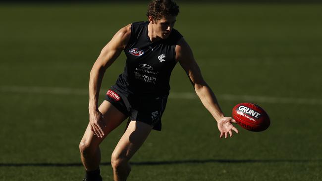 Charlie Curnow is ready to play again. Picture: Darrian Traynor/Getty Images