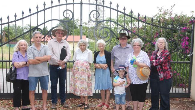 Residents rallied to fight a townhouse/unit development proposed for 1 Trudgian Street, Sunnybank. Picture: Kristy Muir