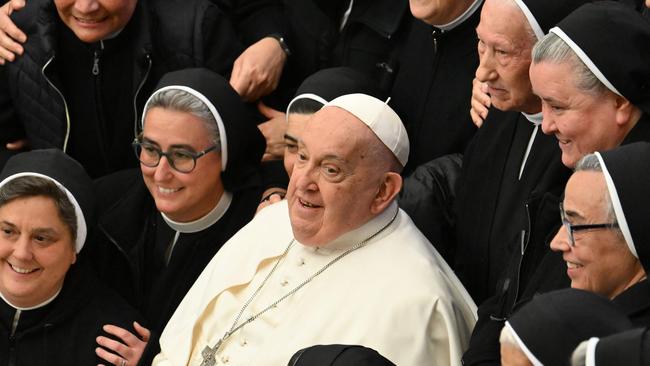 Imagine if the world’s religions head a great voice from the sky that sounded more soprano than baritone – saying “I am a She!!!” Picture: Alberto Pizzoli / AFP