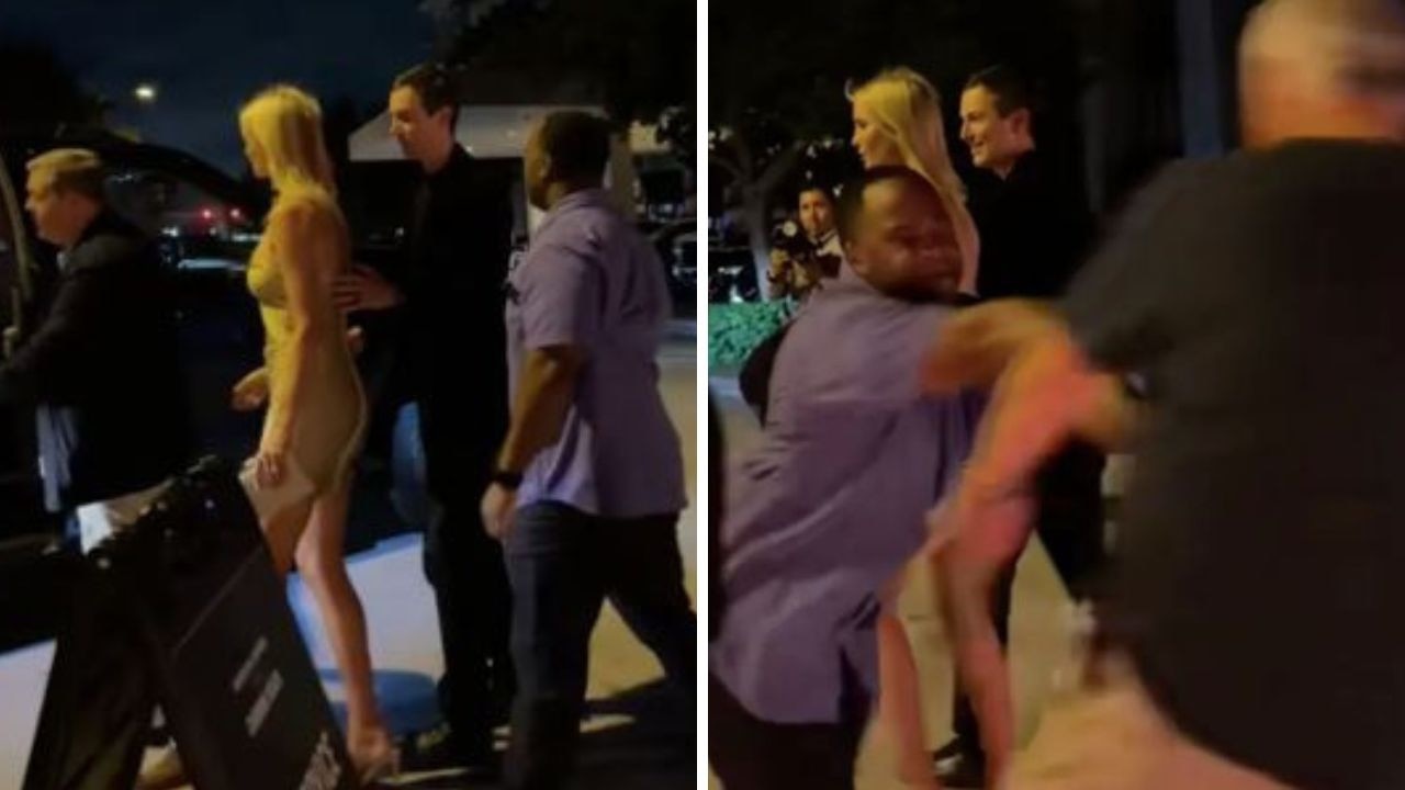 Ivanka’s guard ‘pushed man into next week’