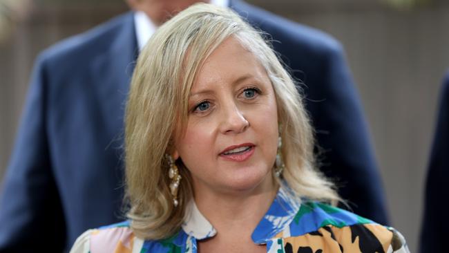 Melissa McIntosh gains the shadow minister for communications portfolio. Picture: NewsWire / Damian Shaw