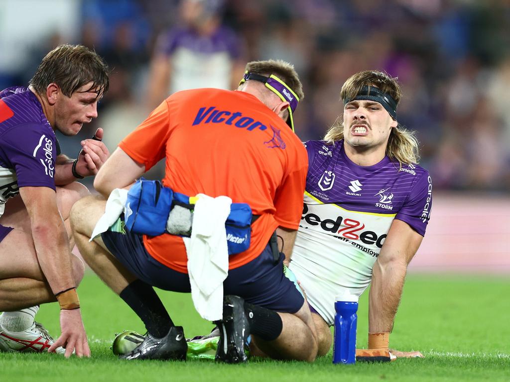 Ryan Papenhuyzen is a ‘rough chance’ this week. Picture: Chris Hyde/Getty Images