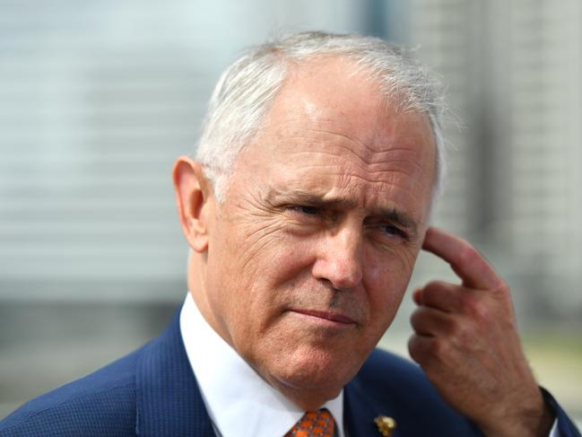 Malcolm Turnbull speaks to journalists at a media conference during the ASEAN forum in Manila, Philippines. Picture: AAP