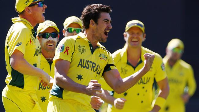 Mitch Starc was the undisputed star of Australia’s 2015 World Cup win.