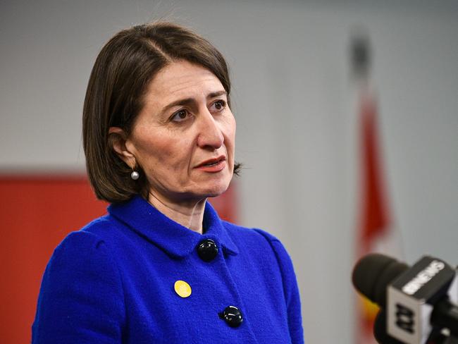 NSW Premier Gladys Berejiklian. Picture: Flavio Brancaleone