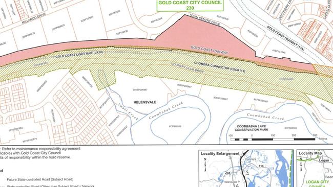 New mapping for the Coomera Connector, the second highway to the M1 on the Gold Coast.