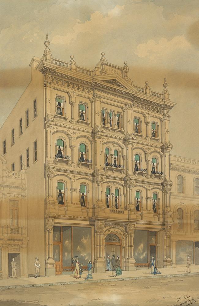 Melbourne Coffee Palace. Picture: State Library Victoria