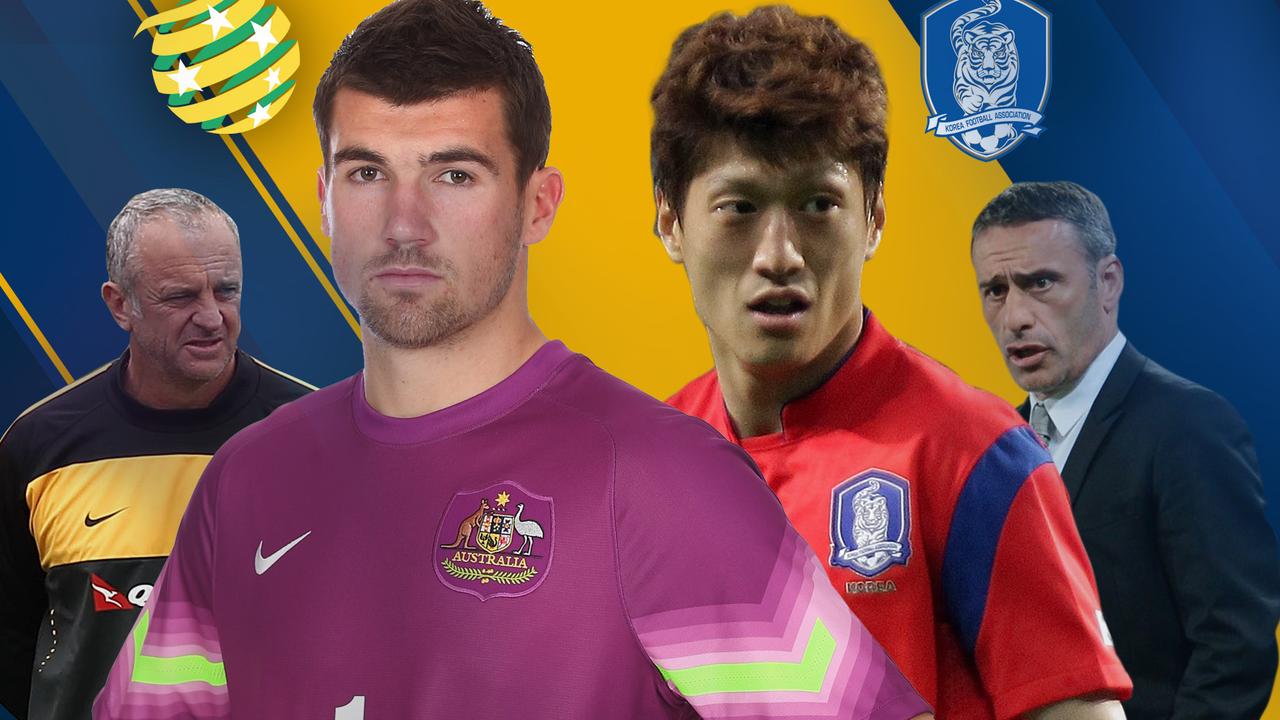 The Socceroos take on South Korea in a rematch of the most recent Asian Cup final
