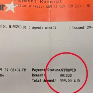 A Jetstar passenger was forced to fork out $559 on a new flight over a little-known rule. Picture: Ammad Arshad/7News