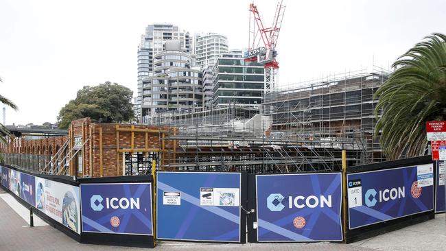 The construction has been plagued by delays and is now scheduled to open in July 2025. Picture: John Appleyard