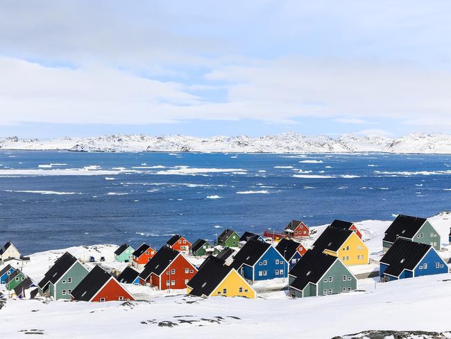 Nuuk, the capital of Greenland.