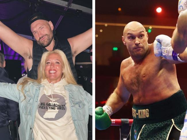 Tyson Fury has revealed the family tragedy before the first fight. Photo: Getty Images and Instagram