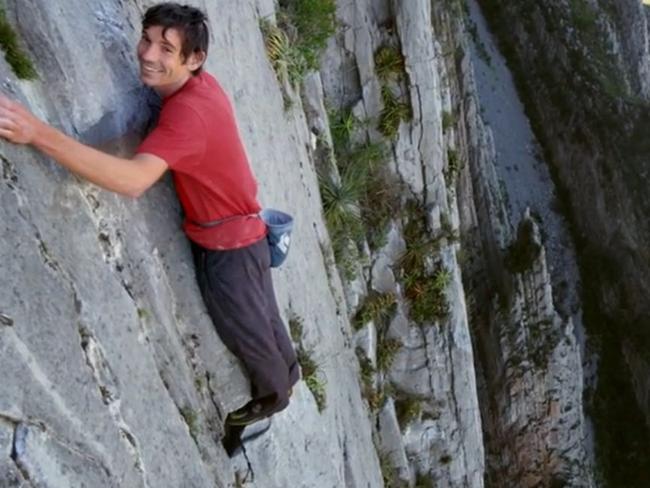Alex Honnold climbs rope-free in a new North Face video.
