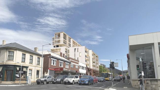 An artist’s impression of the proposed Macquarie St Apartments development. Picture: SUPPLIED