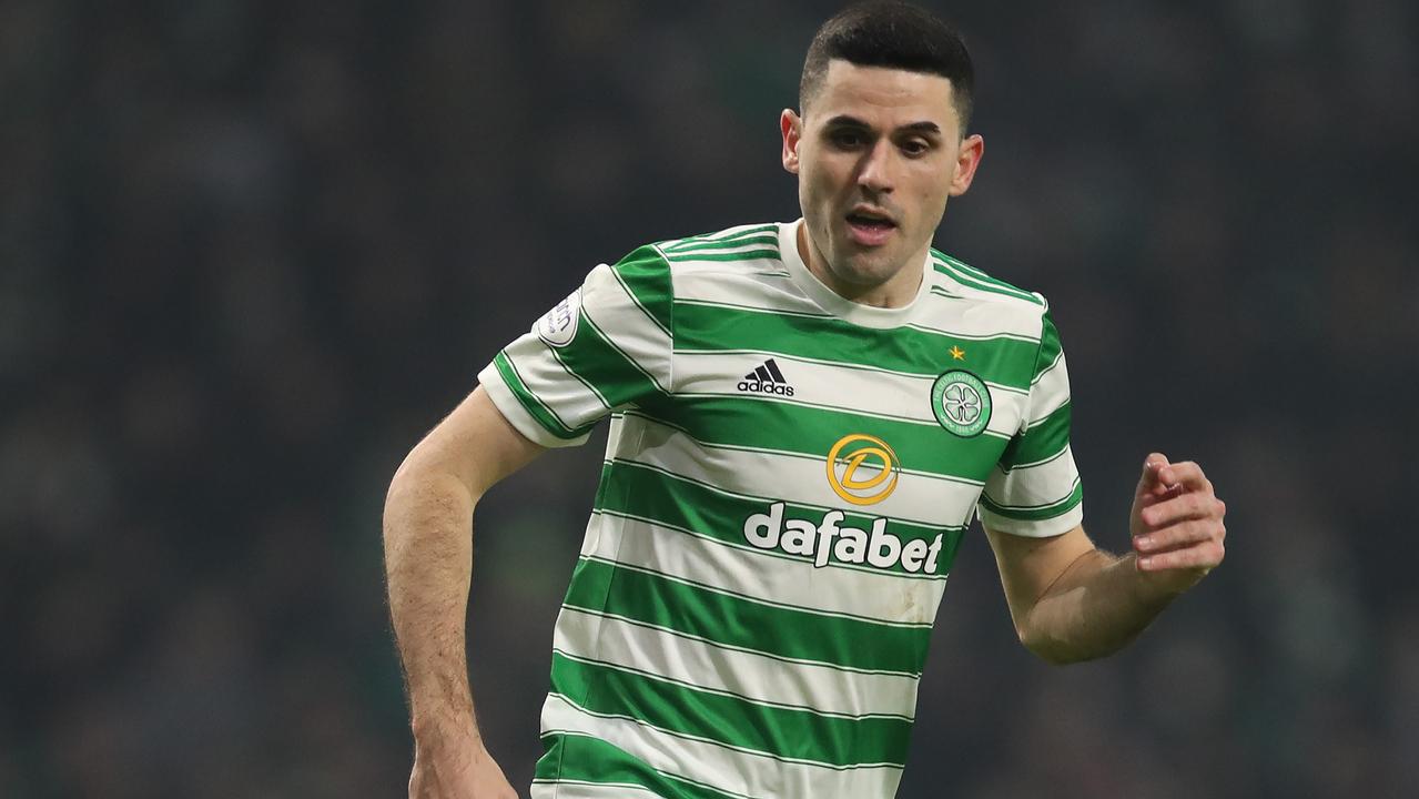 Rogic cancelled Rangers’ early lead. (Photo by Ian MacNicol/Getty Images)