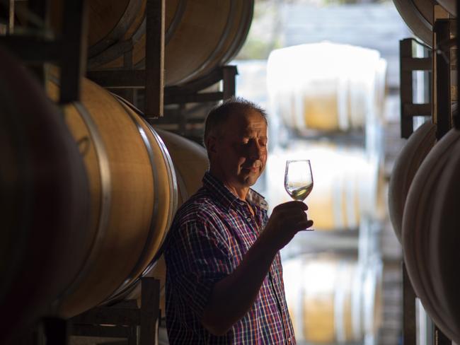 Freycinet Vineyard is throwing open its cellar door next weekend, giving wine lovers the opportunity to taste and compare some of the winery’s youngest and oldest wines. Picture: ROB BURNETT/TOURISM TASMANIA