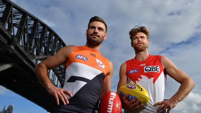 Mick McGuane says Sydney’s leaders, such as Dane Rampe, must set the standard in the local derby. Picture: AAP Image/Joel Carrett. 