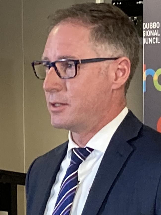 Western NSW Local Health District chief executive officer Scott McLachlan. Picture: Ryan Young