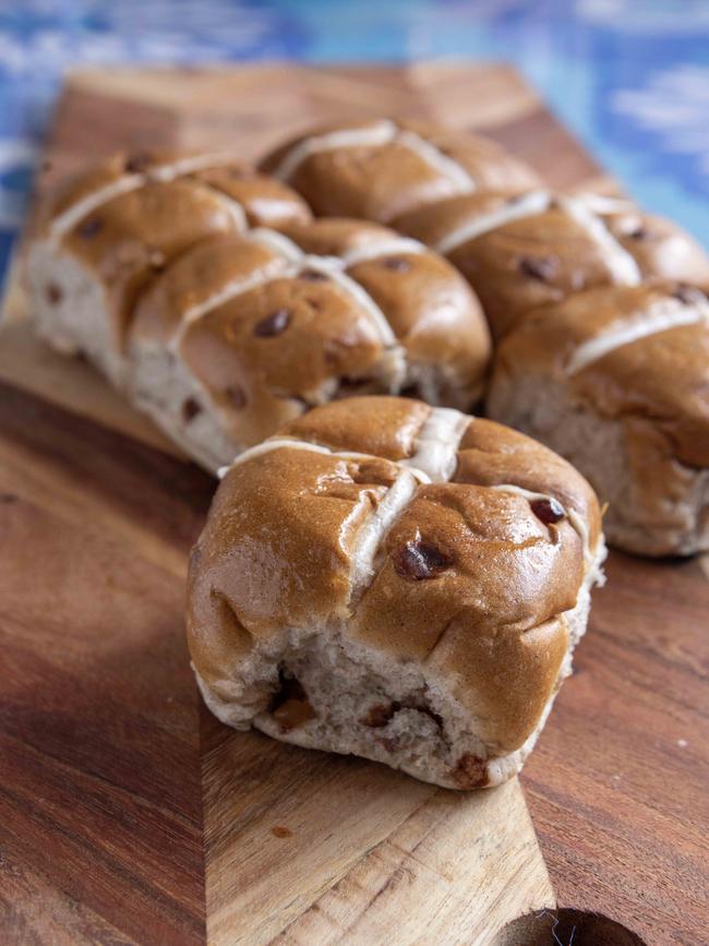 How do you like your hot cross buns? Picture: Kelly Barnes