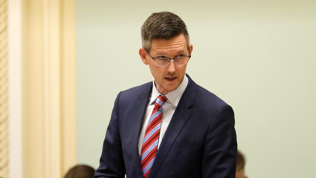 Queensland’s Transport Minister made the RAT seizure claim. Picture: NCA NewsWire / Josh Woning