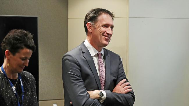 Cricket Australia CEO James Sutherland has called on Al Jazeera to release its materials to the ICC. Picture: Getty