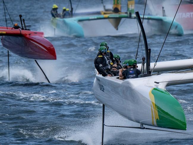 ‘There will be collisions’: Weird dangers have Aussies on alert for crazy LA SailGP