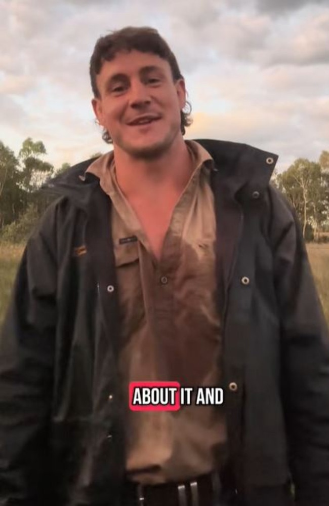 His videos had a huge reaction. Picture: TikTok/@lukereads
