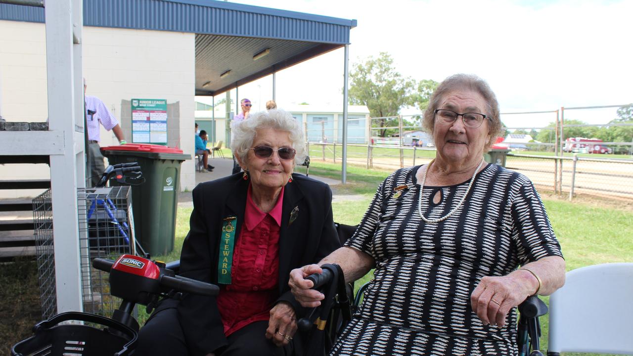 Murgon Show Life Members Enda O'Neill and Gladys Sippel at the Murgon Show. Photo: Laura Blackmore