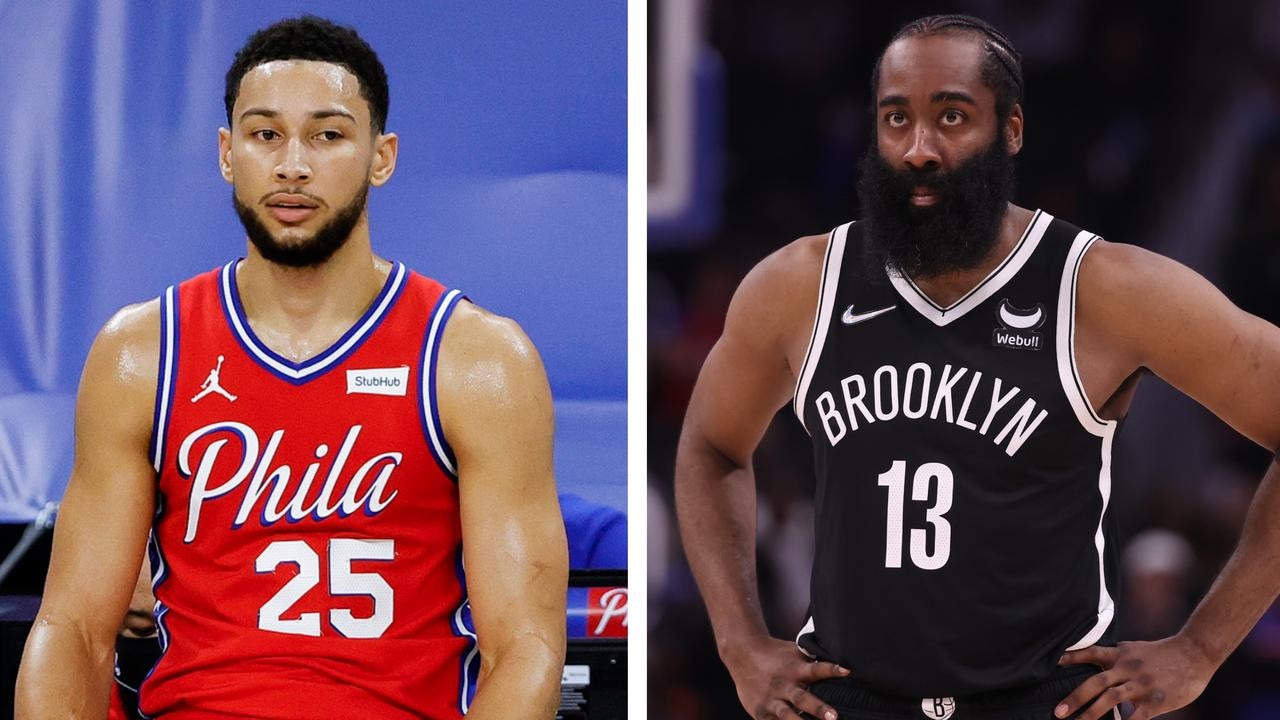 Ben Simmons and James Harden.