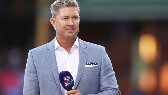 Former Australian cricketer Michael Clarke. Photo by Mark Kolbe/Getty Images.