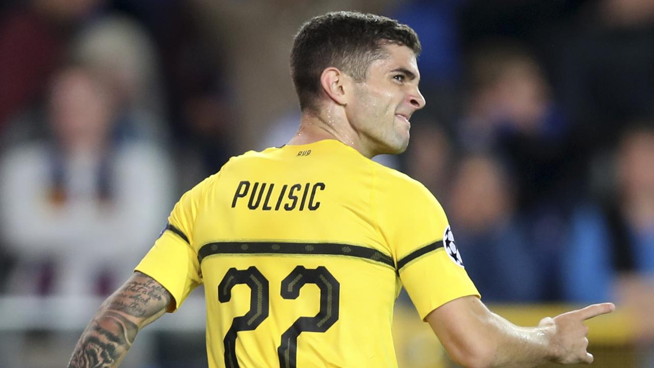 Christian Pulisic says he hasn’t spoken to his new boss Maurizio Sarri yet.