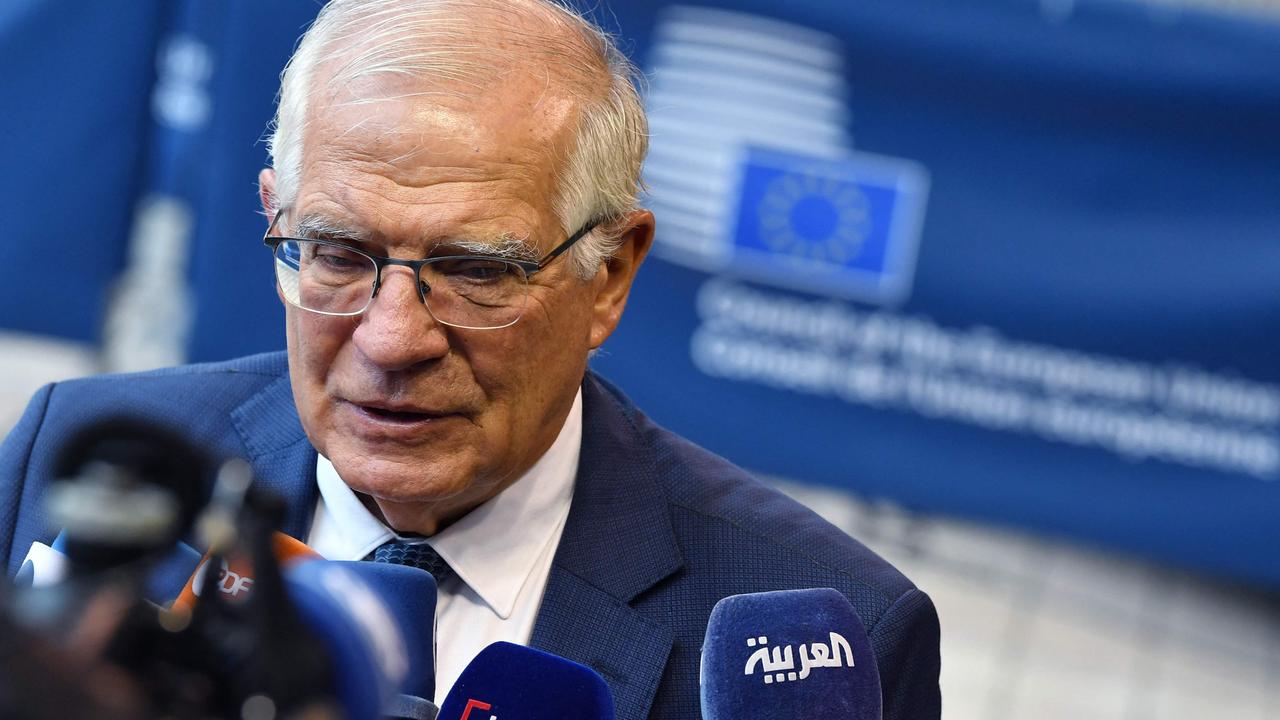 High Representative of the European Union for Foreign Affairs and Security Policy Josep Borrell. Picture: JOHN THYS / AFP