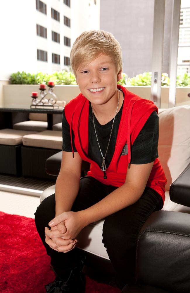 Vintage Jack Vidgen back in 2011.