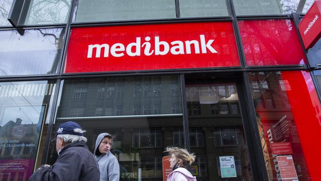 Medibank in Bourke Street, Melbourne.