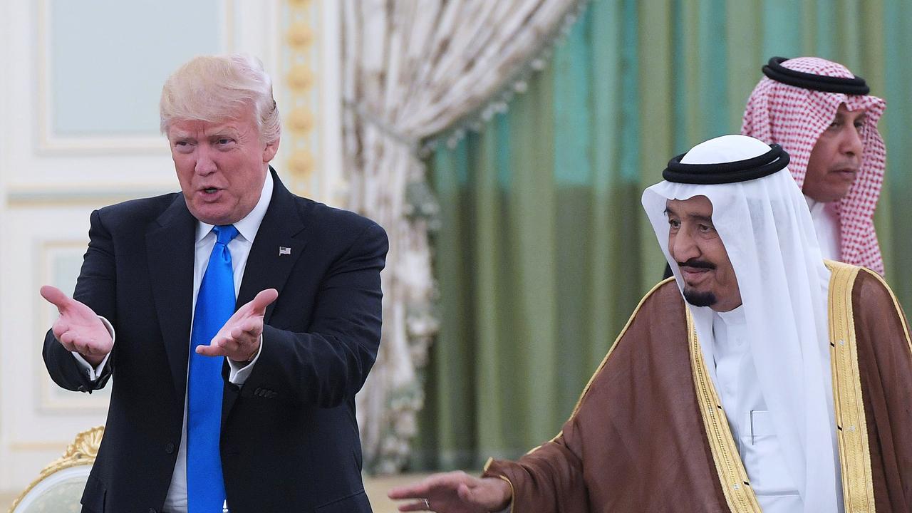Saudi Arabia's King Salman bin Abdulaziz has denounced the attack in a phone call with US President Donald Trump. Picture: AFP