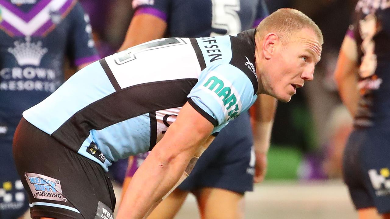 Luke Lewis was courageous in his NRL farewell.