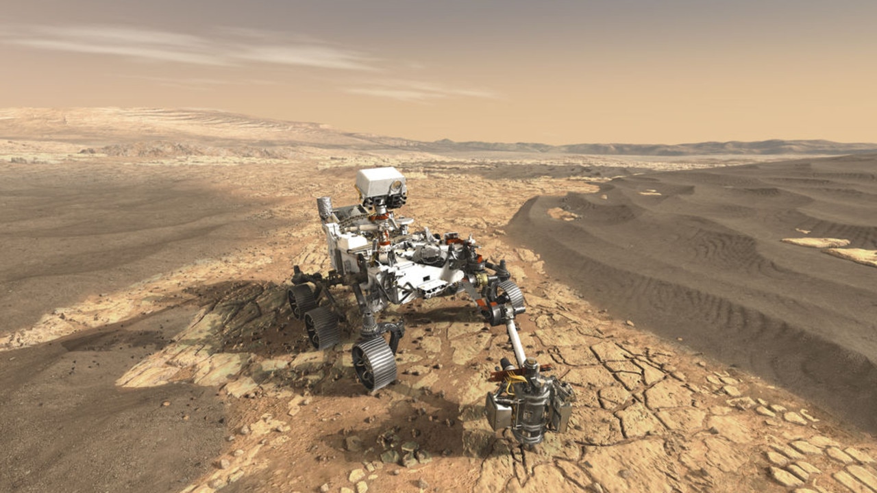 For an out-of-this-world tourist experience, do a virtual tour of Mars with the Curiosity rover. Picture: AFP/NASA