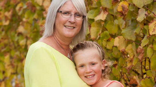 Mackenzie Isedale endured gruelling rounds of chemotherapy, something her mum Errin found hard to watch. Picture: Ale Photography