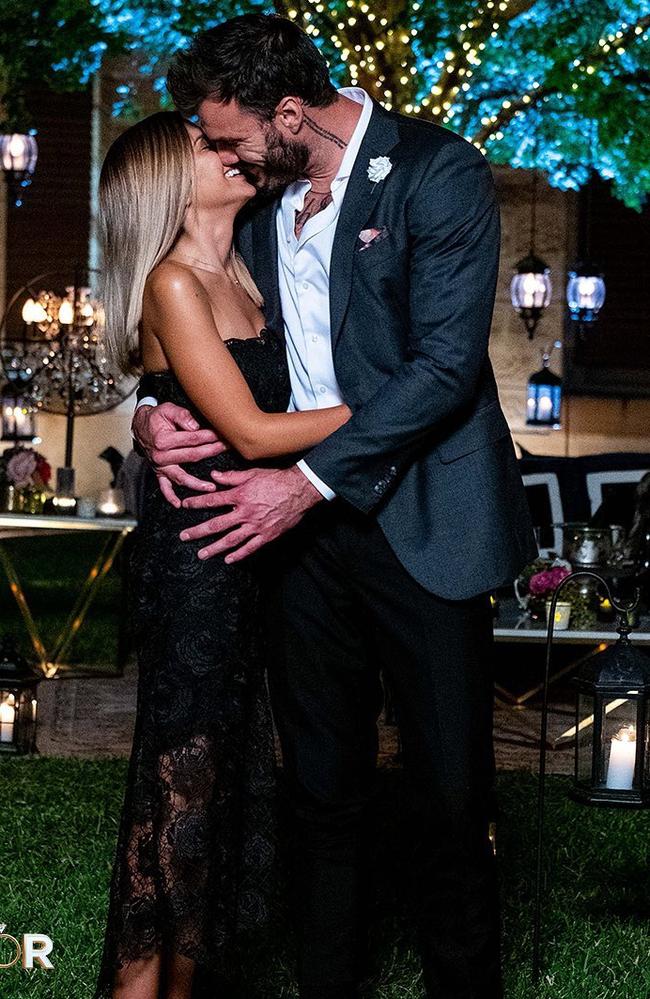 The Bachelor's Locky Gilbert is pictured with Irena Srbinovska Picture: 10