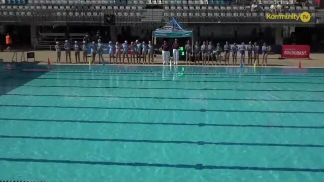 Replay: Water Polo Queensland State Titles - Mermaids Pink v Polo Bears (16&U Girls Maroon Gold medal playoff)