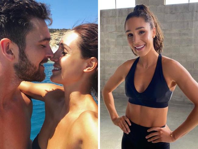 Kayla Itsines has spoken candidly for the first time about her split from former fiance and business partner Tobi Pearce.