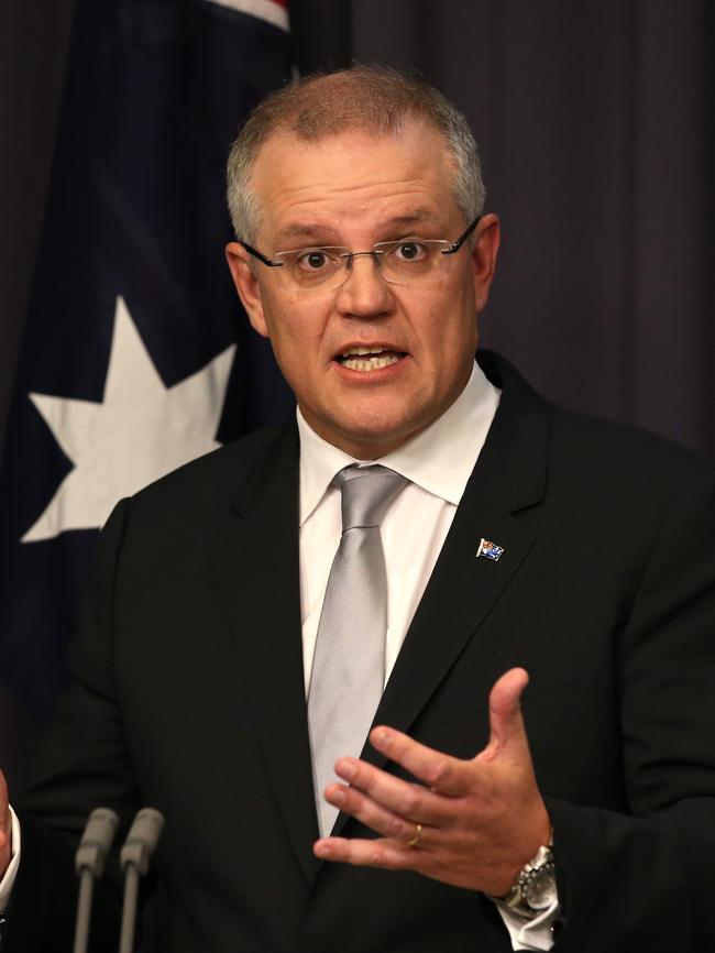 Treasurer Scott Morrison.