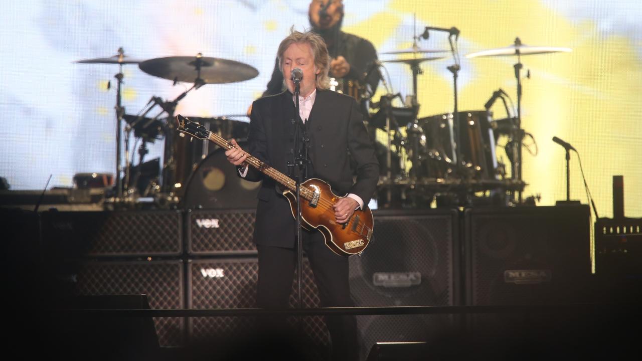 Paul McCartney is currently in Australia as part of his world tour. Picture: Supplied