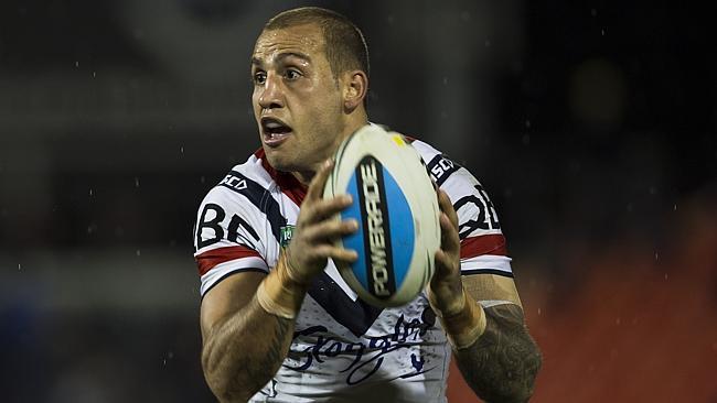 Supplied Editorial Panthers Vs Roosters - Blake Ferguson second send