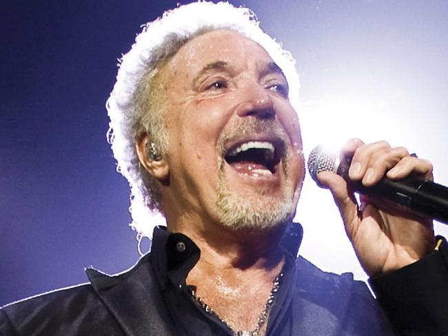 Welsh singer Tom Jones.