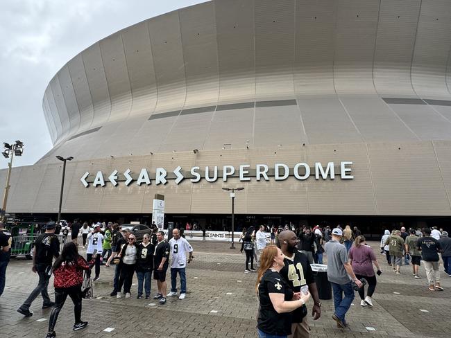 The Superdome is something special. Photo: Andrew McMurtry