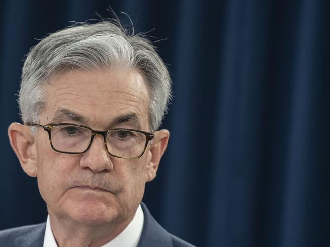 Fed chair Jerome Powell. Picture: AFP