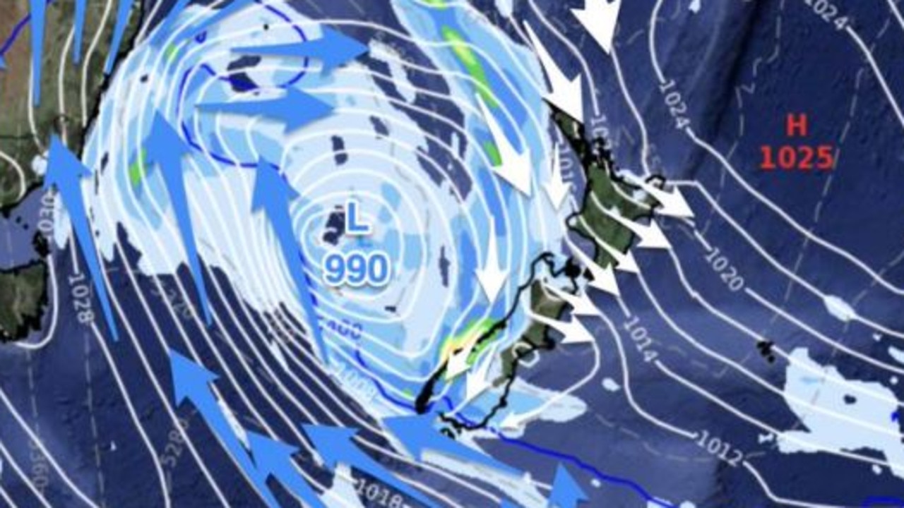 The weatherbomb is set to hit New Zealand.